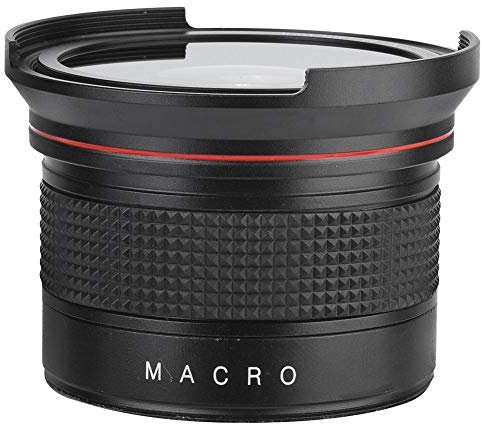 58 mm 0.35X Lente Ojo de súper Gran Angular con Bolsa para la mayoría de Las cámaras réflex Digitales SLR