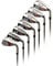 Ram Golf FX Stainless Steel Iron Set 4-PW Mens Right Hand Steel & Regular Flex
