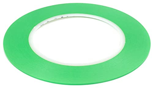 DonDo Fineline Konturenband Zierlinienband lackier Klebeband lackieren Airbrush Masking Tape 1,6mm x 55m hellgrün