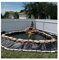 DYXJB Estanques para Jardin Plastico Resistente Al Desgarro y Duradero para Mejorar El Paisajismo Lona Antihierbas, Impermeable y Plegable Liner Piscina (Color : Black, Size : 2x4m)