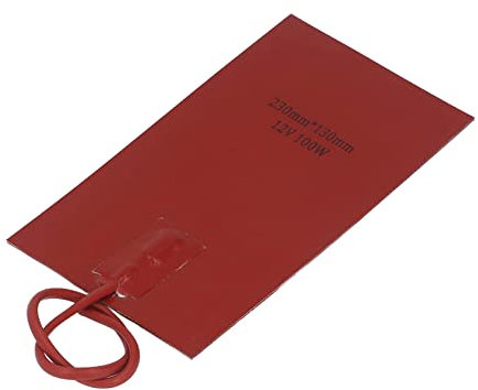 Chauffe-Moteur De Voiture 100 W, Chauffe-Filtre à Carburant En Silicone, Chauffage Rapide, Coussin Chauffant éTanche Pour RéServoir De RéTention Pour VéHicules (#1)
