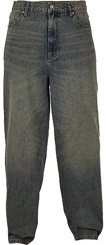 Urban Classics Herren Hose 90‘s Jeans 2000 Washed 40