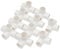 Bwintech 10 pezzi 32 mm (1) 4 vie Cubic Tee Slip Connector PVC-U raccordo raccordo gomito connettore giardino tubo acqua collegamento