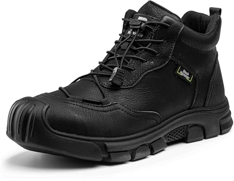 Black Hammer 2700 Men's S3 SRC Water-Resistant Steel Toe Boots, 11 UK