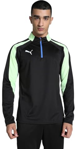 PUMA Herren individualLIGA Top mit viertellangem Reißverschluss