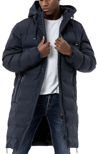 Redbridge Wintermantel gefütterte Winterjacke Lang geschnittene Steppjacke