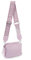 VONAL Umhängetasche Klein Damen Echtes Leder Crossbody Bag Damen Handytasche zum Umhängen, Moderne Handtasche Taschen mit Breitem Schultergurt für Arbeiten Einkaufen Reisen