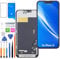 HLYGZX Display für iPhone 13 LCD Bildschirm Ersatz FHD Touchscreen 3D Touch Face ID Digitizer Rahmen Montage，Waterproof Adhesive，Reparaturkits NEU