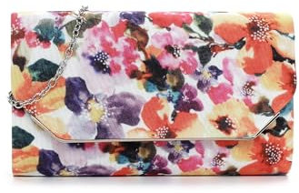 Tamaris Amalia Flower Clutch Apricot