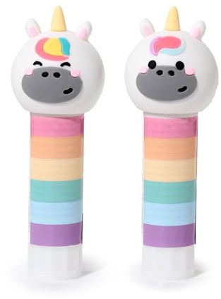 Puckator Adoracorns Astra the Unicorn Glue Stick - Strong PVA Glue Sticks for School - Craft Supplies - Kids Glue - Art Supplies for Kids & Children - Back To School Gifts - Stationary Supply