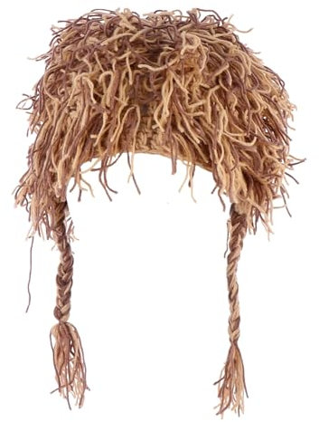 LIFKOME Handgestrickte Wollmütze Für Kinder Kreative Löwenmütze Schickes Design Warm Und Tragbar Passt Zu Verschiedenen Kleidungsstilen