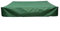 Green Square Tarp Dustproof Waterproof Oxford Cloth Sandbox Pool Cover (120x120cm/47.24x47.24in)