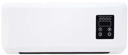 Système De Climatisation Split, Climatiseur Et Chauffage Muraux Climatiseur Mural Sans Unité Extérieure, Système Sans Tube Portable(vent naturel et du vent chaud, pas de vent froid)