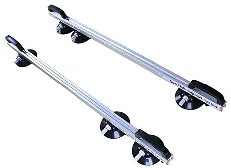 190-360 cm Großformat-Fliesen-Platten-Tragesystem Porzellan-Keramik-Fliesen-Handhabungshefter-Tool mit 10 Stück Vakuum-Saugnäpfen Haltbarkeit(1.3 m set)