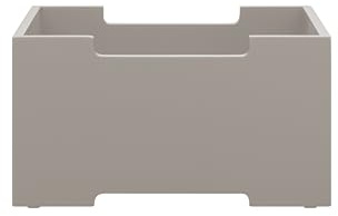 blomus Aufbewahrungsbox -KASANE- | Ordnungsbox & stapelbarer Organizer | Farbe Mourning Dove | Größe S