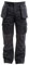 Apache Workwear Men's Site Trousers | APKHT Polycotton Holster Trouser | Black 30W x 31L | Cordura Side Cargo Pocket | Low Rise Comfort Waist | Reinforced Hem Knee Pad and Phone Pocket
