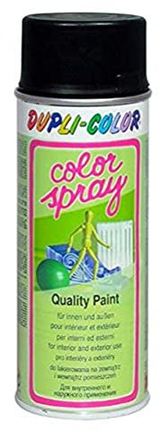 Duplicolor 585029 Color Spray, Noir Pur Mat, 400 ML