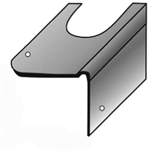 Reparaturwinkel für Treppensanierung, für Betontreppen, verzinkter Stahl, 20 mm Nase, inkl. Befestigungszubehör