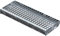Fenau – 700 x 270 mm - Gitterrost-Stufe (R11) XSL, MW: 30/30 mm, verzinkt, Stahl-Treppenstufe nach DIN-Norm, Fluchttreppen geeignet, Anti-Rutsch-Wirkung