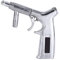 Ordinateur de Poche Pistolet de sablage, Pistolet Sablage Pneumatique Kit, Air Siphon Buse Sablage abrasif avec 4 Buses en céramique 5/6mm, Pression d'air 60-120PSI, 1/4 Entrée