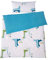 Bio Kinderbettwäsche 100% Bio-Baumwolle (kbA) GOTS zertifiziert, Dino, 135 x 200 cm / 40 x 80 cm, Perkal-Stoff