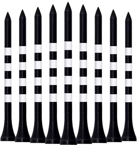 LIKOSO Bambus Golf Tees 100 Stück 83mm Lang Tee Golf Zubehör