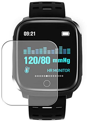 Vaxson 3 Stück Schutzfolie kompatibel mit Smartwatch smart watch F16 Display folie folien Displayschutzfolie ( nicht Panzer Schutz Glas folie SchutzGlas nicht PanzerGlas )