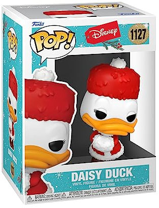 Funko POP! Disney: Holiday 2021- Daisy Duck - Collectable Vinyl Figure - Gift Idea - Official Merchandise - Toys for Kids & Adults - Model Figure for Collectors and Display