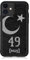 aina Kompatibel mit iPhone 12 Pro Hülle Leder Case Schwarz Türkei Flagge 49 Mus Lederhülle Cover Türkiye Handyhülle
