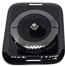 Compatible con Apple Watch Serie 4 de 44 mm (GPS y celular (LTE) A2008) – Carcasa trasera de repuesto con carga inalámbrica y sensor de frecuencia cardíaca