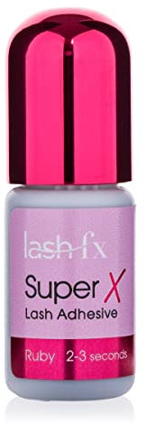 Lash FX Super X Ruby Lash Extension Glue | 5ml | 2-3 seconds drying time