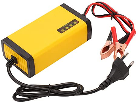 Batterieladegerät Blei-Säure-Batterie Smart mit Display Ladegerät Europäischer Standard 220V