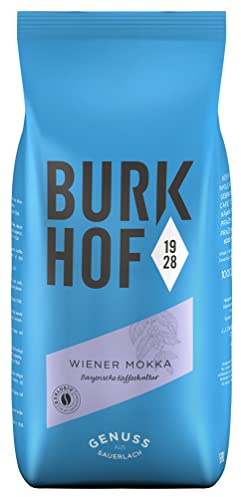 Kaffee WIENER MOKKA von Burkhof, 1000g Bohnen