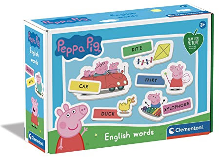 Clementoni - 16738 - Englisch Schweinchen Peppy Für Kinder ab 3 Jahren