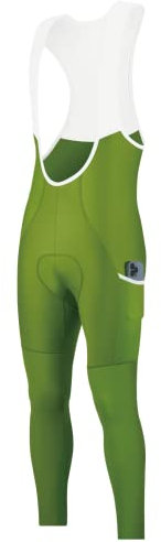 CEROTIPOLAR Herren Modern/Fitted Hose, Grüne Trägerhose, L