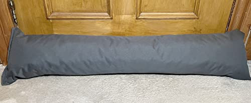 Goldstar Grey Waterproof Draught Excluder Draft Insulator Door Sausage Hallway Energy Saver wind stopper Cushion