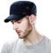 Comhats Herren Military Army Cap Sonnen Wandernhut Sport Baseballcap Schwarzblau L