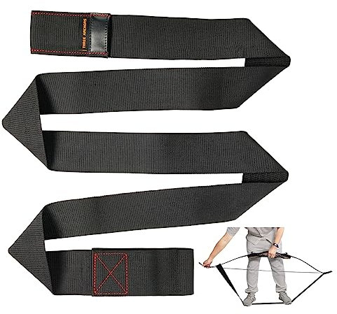 THREE ARCHERS Bogenspanner Nylon Spannschnur für Recurve Bogen Targbare Bogenschießen Spannhilfe zu Spannen& Entwerfen