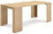 Skraut Home | Table Console Extensible | Console Meuble | 180 | pour 8 Personnes | Table à Manger | Style Moderne | Chêne