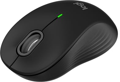 Logitech Signature M550 Wireless Mouse - for Small to Medium Sized Hands, 2-Year Battery, Silent Clicks, Bluetooth, Multi-Device Compatibility - Black