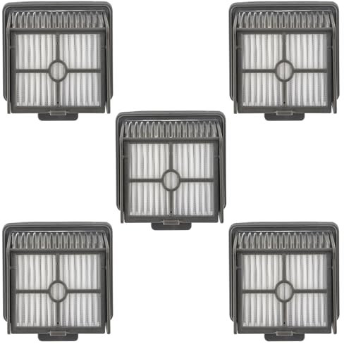(5 Pezzi) Filtri Hepa Compatibili per Dreametech H11/ H11max/ H12/ H12 Core/ H11 Core, Kit Di Filtri per Aspirapolvere A Secco E Umido, Parti di Ricambio 5 Filtri