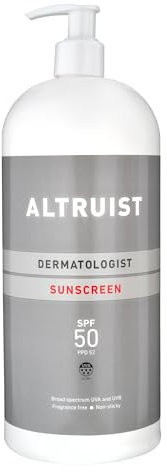 ALTRUIST Sunscreen SPF50 1 litre