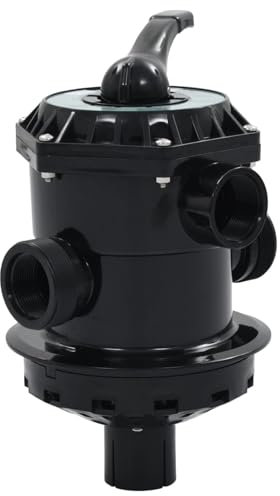 Rantry Vanne multi-port pour filtre à sable ABS 1,5 6 voies, meubles pour maison intérieure extérieure salon chambre avec décoration de meubles de chambre