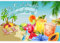 MIRRORANG 3,5x3m Es ist 5 Uhr irgendwo Sommer Hintergrund Cocktails Getränke Bar Strand Tropische Kokosnuss Palme Hawaiian Luau Fotografie Hintergrund Urlaub Party Prop