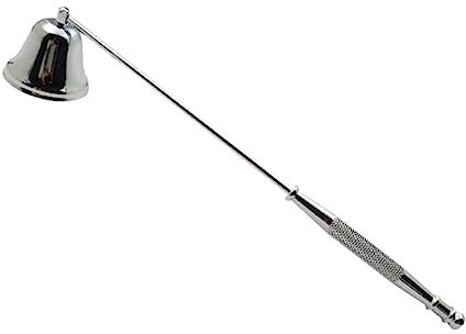 Kerzenlöscher in Glockenform, Metall, langer Griff, Bankett-Löscher, Kerzenlöscher, Kerze, Hochzeit, Wohnaccessoires