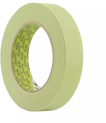 ChimpTools - 3M Scotch Tape 3030 grün Polierklebeband 24mm x 50m - Abklebeband, Polierband zur Lackaufbereitung Lackierband - überlackierbar und temperaturbeständig