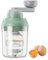 Centrifuga per uova sode, scuotere uova manuali – agitatore portatile a mano in ciotola, utensile da cucina, centrifuga per uova dorata, manuale con rivestimento in gomma antiscivolo,