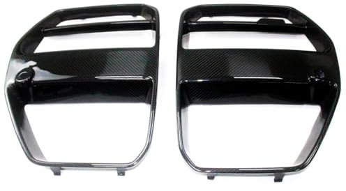 Frontgrill Für M3 M4 G80 G82 Grille V Stil Dry Carbon Faser Auto Vorderen Stoßfänger Lufteinlass Grills Stoßstange Luft Einlass Grill Kühlergrill