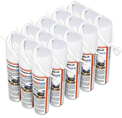 EVERGLUE Konservan Unterbodenschutz und Hohlraumversiegelung Schutzwachsspray für Auto Grundierung und Versiegelung für Wohnmobil, Van, LKW als Rostschutz Rostumwandler 400ml Aerosol (6) (15)