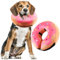 Collare Collare Protettivo Gonfiabile per Cani e Gatti Shyllin, Collare Gonfiabile Cane con Velcro Regolabile, Adatto per La Guarigione Post-Operatoria Delle Ferite, Anti-Leccamento (Rosa, S)